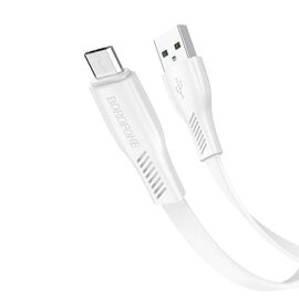  Кабель USB - микро USB Borofone BX85, 1.0м, 2.4A, цвет: белый (1/360) 