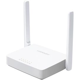  MERCUSYS MW301R, Wi-Fi Роутер, 300Mbps, Mediatek, 2.4GHz, 802.11b/g/n, 100Mbps 2--port Switch, 2 антенны несъёмные 5 дБи 