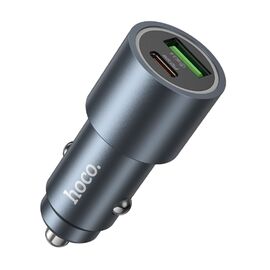  АЗУ HOCO Z60 Bloom 48W dual-port PD30W+QC3.0 multi-protocol (металлически серый) 