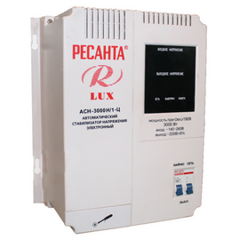  Стабилизатор напряжения Ресанта АСН-3000Н/1-Ц (63/6/21) 