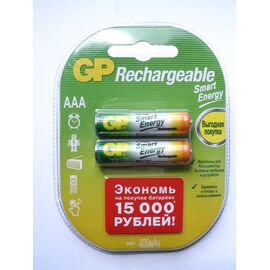  Эл. питания GP LR03/2BL Smart Energy 