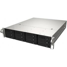  Корпус Ablecom CS-R26-15P (A0-CSR2615XX00T1) PSU CRPS(1+1), Acbel 800W, HDD Tray 12, 12-port 12Gbps SAS/SATA to 3-port Mini-SAS HD CS-R26-15P 