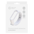  Ремешок силиконовый для фитнес-браслета Xiaomi Mi Band 5/6/Amazfit Band 5, белый 