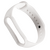  Ремешок силиконовый для фитнес-браслета Xiaomi Mi Band 5/6/Amazfit Band 5, белый 