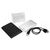  Карман для HDD 2.5" Gembird EE2-U2S-41-S, серебро, USB 2.0, SATA, металл 