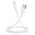  Кабель USB BOROFONE BX18 Optimal USB - Lightning, 2А, 1 м, белый 
