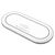  Беспроводное зарядное устройство HOCO CW24 Handsome 3-in-1 для iPhone+Airpods+Apple Watch с Кабелем Type-C, 2.0A, 10W, белый 