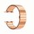  Ремешок - ApW34 металл блочный на застежке Apple Watch 42/44/45/49мм (rose gold) (230496) 