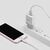  Сетевое зарядное устройство HOCO C22A Little 1xUSB с Кабелем USB - Lightning, 2.4A, 10.8W, белый 