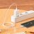  Сетевое зарядное устройство BOROFONE BN5 Jingrui single 1xUSB с Кабелем Type-C, 3.0A, 18W, белый 