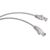  Патч-корд Cabeus (PC-UTP-RJ45-Cat.5e-3m-LSZH) U/UTP, категория 5е, 2xRJ45/8p8c, неэкранированный, серый, LSZH, 3м 