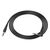  Аудиокабель AUX 3.5mm 1.0м Borofone BL10 (Black) 