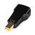  Конвертер Mini DP-1.1a (папа) - D-SUB/VGA (мама), черный, 1920x1200(1080)@60Hz, поддерживает Apple, Oem, Cablexpert A-mDPM-VGAF-01 