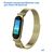  Ремешок миланcкий из нержавеющей стали Great Case Milanese Loop для Xiaomi Mi Band 5/6, 260мм, на магните, желтое золото (4) 