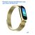  Ремешок миланcкий из нержавеющей стали Great Case Milanese Loop для Xiaomi Mi Band 5/6, 260мм, на магните, желтое золото (4) 