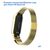  Ремешок миланcкий из нержавеющей стали Great Case Milanese Loop для Xiaomi Mi Band 5/6, 260мм, на магните, желтое золото (4) 