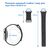  Ремешок кожаный Great Case Leather Loop для Apple Watch 38/40/41 мм, 225мм, на магните, черный (7) 