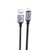  Кабель Type-C to Lightning Foneng X95 1.2M, 20W, нейлон (Black/Grey) 