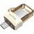  USB-флешка SanDisk SDDD3-064G-G46GW Ultra Android Dual Drive 64GB OTG, m3.0/USB 3.0, White-Gold 