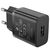  Блок питания сетевой 1 USB Borofone, BA52A, Gamble, 2100mA, пластик, огнестойкий, цвет: чёрный(1/66/254) 