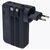  Портативное зарядное устройство Perfeo PLUG 10000 mAh/LED дисплей/Вход 230V/PD+QC 3.0/Выход: 5A, max 22.5W/ цвет - черный 