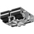  Кулер PCCooler RC400-53 S115X/1200/1700/1851/AM4/AM5 (TDP 130W, 1x92mm PWM Fan, 4 тепловые трубки 6мм, 1000-2700RPM) 