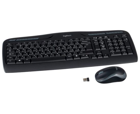  Клав.+мышь Logitech Cordless Desktop MK330 Ru (920-003995) 