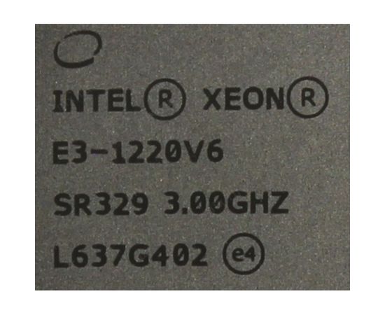  Процессор Intel Xeon E3-1220 v6 LGA 1151 8Mb 3.0Ghz (CM8067702870812S R329) <CM8067702870812S R329> 