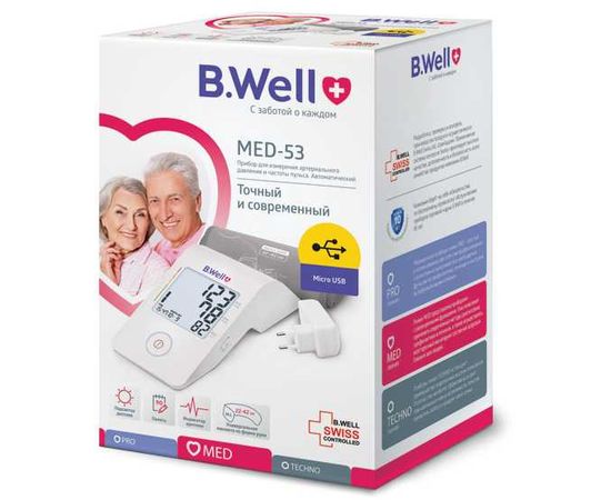  Тонометр автоматический B.Well MED-55 ad 