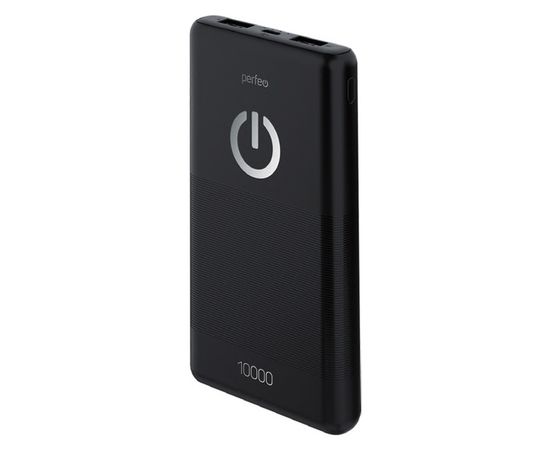  Внешний аккумулятор Perfeo PF-B4296 10000 mAh (чёрный) 
