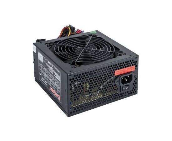  Блок питания ExeGate EX219463RUS-PC 500W XP500, ATX, PC, black, 12cm fan, 24p+4p, 6/8p PCI-E, 3xSATA, 2xIDE, FDD + кабель 220V 