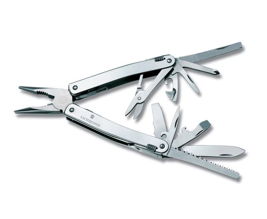  Мультитул Victorinox SwissTool Spirit X (3.0224.LB1) 105мм 26функций серебристый блистер 