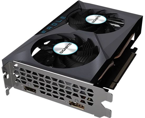  Видеокарта Gigabyte PCI-E AMD Radeon RX 6500XT GV-R65XTEAGLE-4GD 4096Mb 64 GDDR6 2900/12000 HDMIx1 DPx1 HDCP Ret 