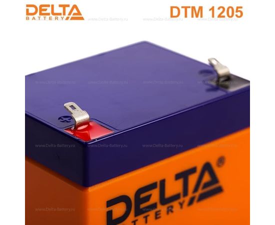  Батарея для ИБП Delta DTM 1205 12В 5Ач 