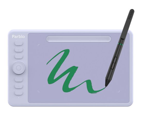  Графический планшет Parblo Intangbo S USB Type-C пурпурный 