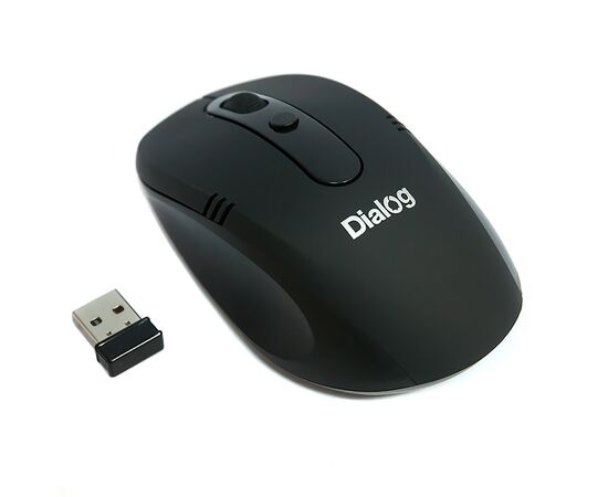  Мышь оптическая беспроводная Dialog Pointer MROP-03U (black) 