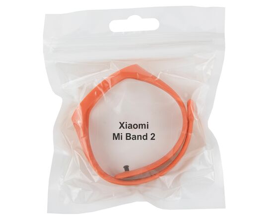  Силиконовый ремешок для Xiaomi Mi Band 2, оранжевый 