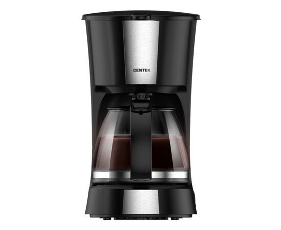  Кофеварка Centek CT-1149 Steel/Black 