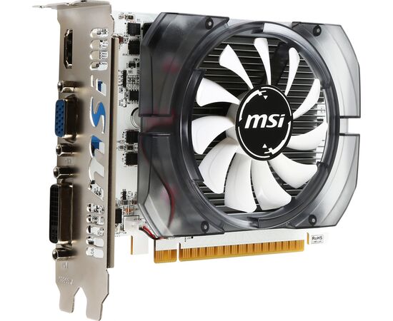  Видеокарта MSI nVidia GeForce GT 730 ( N730-2GD3V3) PCI-E 2048Mb 64 GDDR3 902/1600 DVIx1 HDMIx1 CRTx1 HDCP Ret 