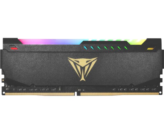  ОЗУ Patriot Memory DDR 4 DIMM 16Gb PC25600, 3200Mhz, CL18, PATRIOT Viper Steel RGB (PVSR416G320C8) (retail) 