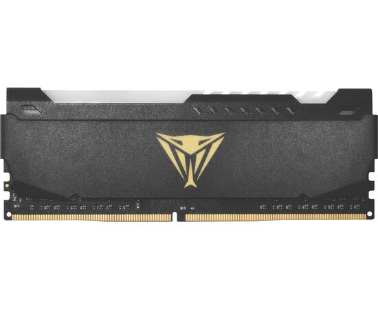  ОЗУ Patriot Memory DDR 4 DIMM 16Gb PC25600, 3200Mhz, CL18, PATRIOT Viper Steel RGB (PVSR416G320C8) (retail) 