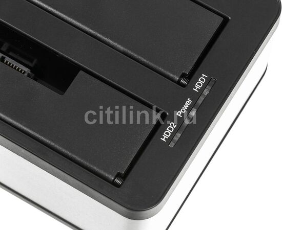 Док-станция для HDD AgeStar 3UBT8 Sata III пластик/алюминий черный 2 