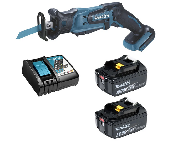  Пила сабельная аккумуляторная Makita DJR 185 RFE 