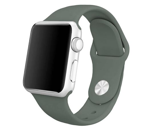  Ремешок Krutoff Silicone для Apple Watch 38/40/41mm M/L (dark olive) 29 