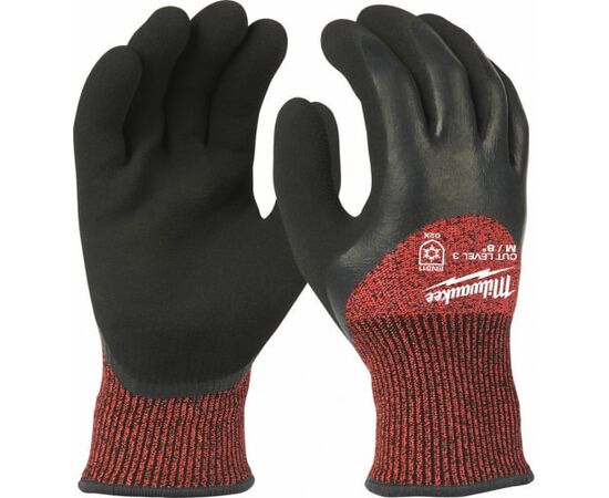  Перчатки Milwaukee 4932471350 с защитой от порезов уровень 3 зимние размер XXL/11 