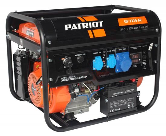  Генератор Patriot GP 7210AE 