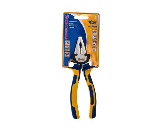  Пассатижи комбинированные KRAFT KT 700572 180 мм 