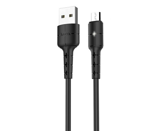  Кабель USB - micro USB Hoco X30 Star для HTC/Samsung (120 см) (black) 