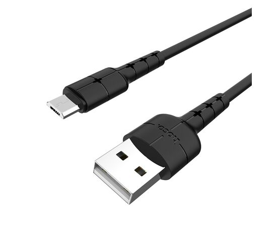  Кабель USB - micro USB Hoco X30 Star для HTC/Samsung (120 см) (black) 