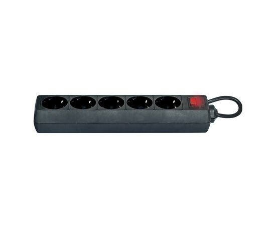  Сетевой фильтр Defender ES, 5 розеток, 1.8 м (black) (103312) 